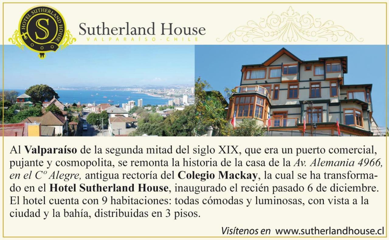 Sutherland House Вальпараїсо Екстер'єр фото
